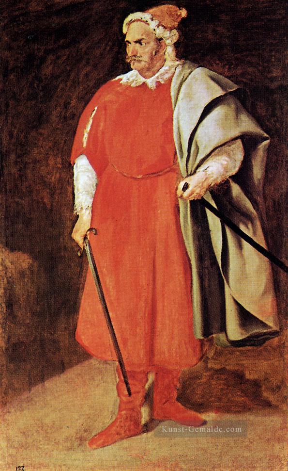 Buffon Barbarroja Porträt Diego Velázquez Ölgemälde